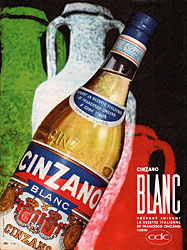 Marque Cinzano 1961