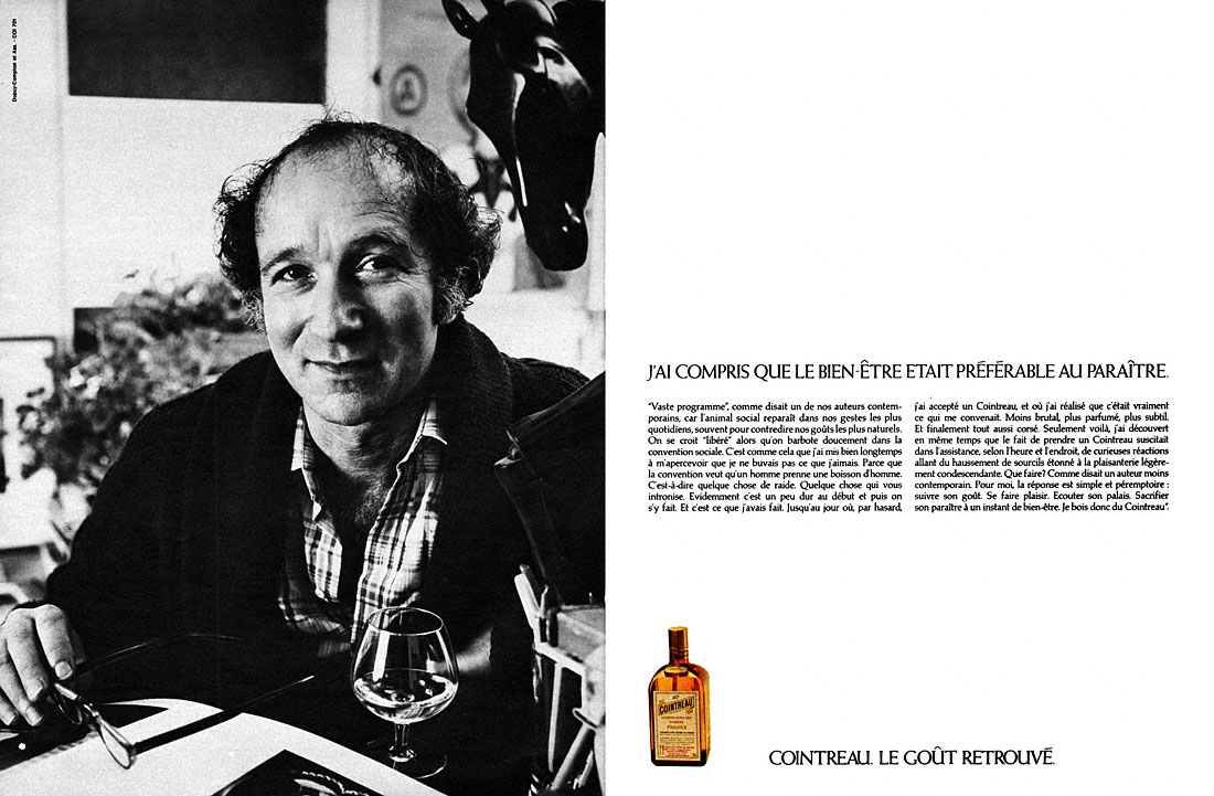 Publicité Cointreau 1977