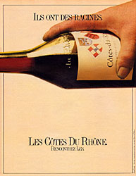 Marque Cotes du Rhone 1981