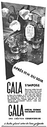 Publicit Courvoisier 1951