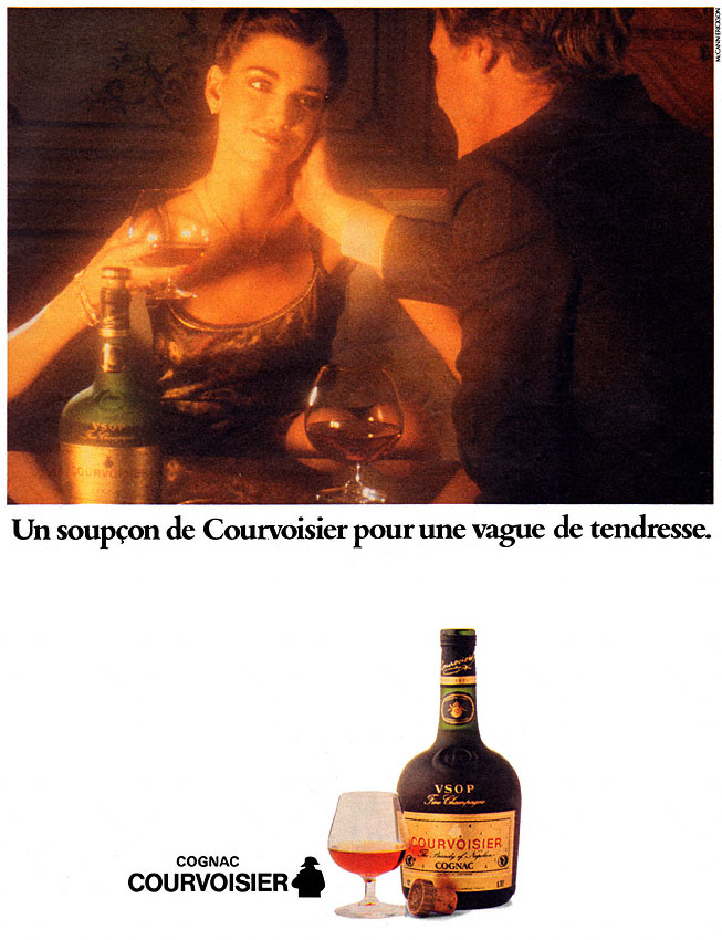 Publicité Courvoisier 1981