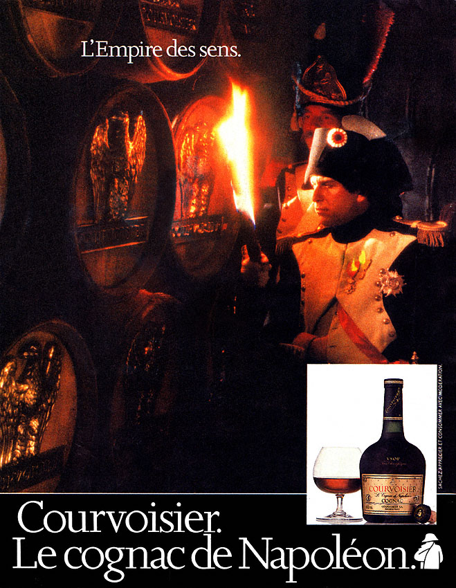 Publicité Courvoisier 1984