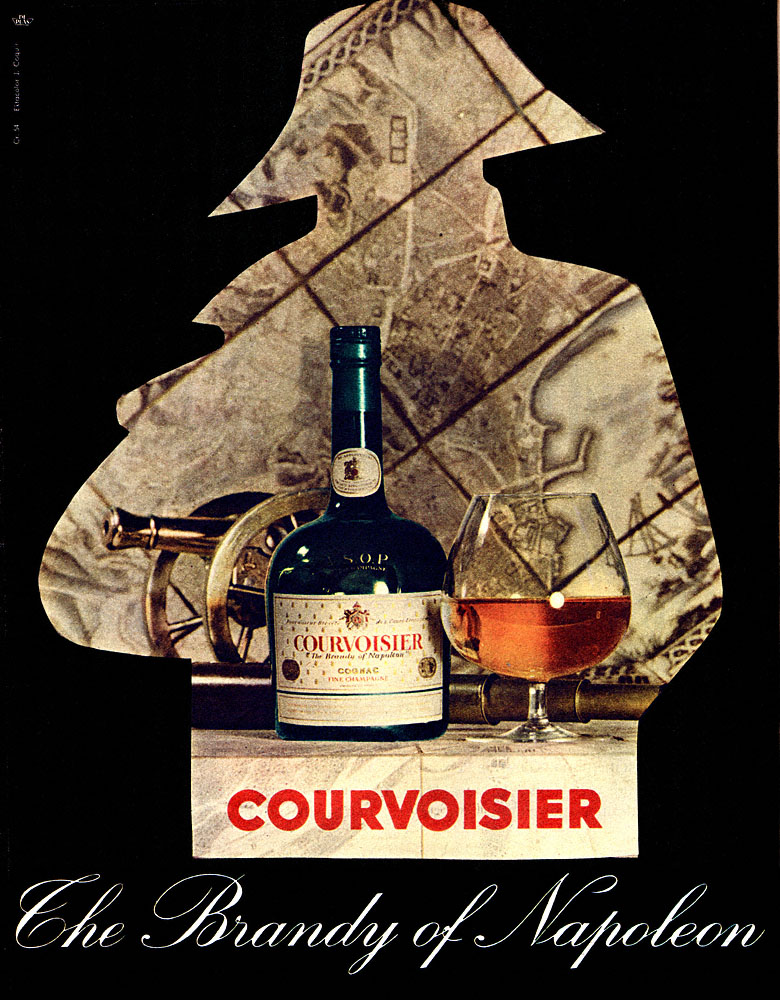 Publicité Courvoisier 1961