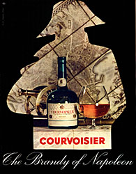 Publicit Courvoisier 1961