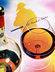 Publicit Courvoisier 1963
