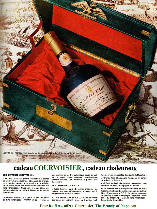 Publicité Courvoisier 1965
