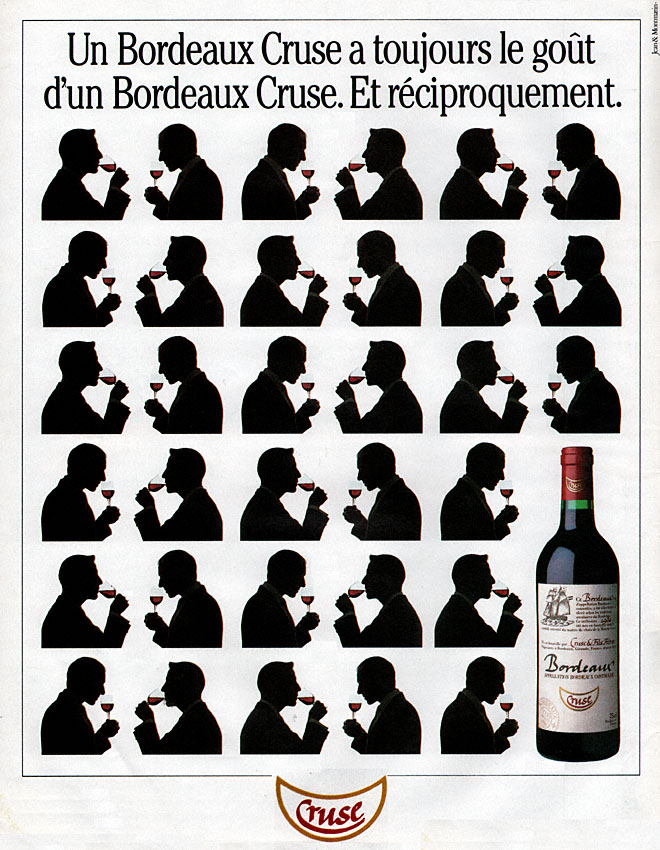 Publicité Cruse 1985