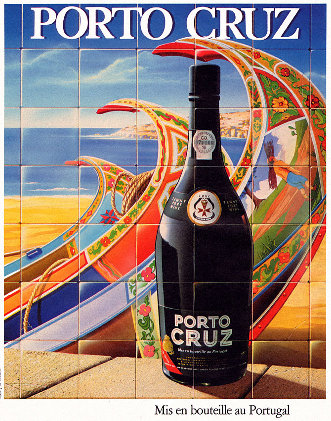 Publicité Porto Cruz 1982