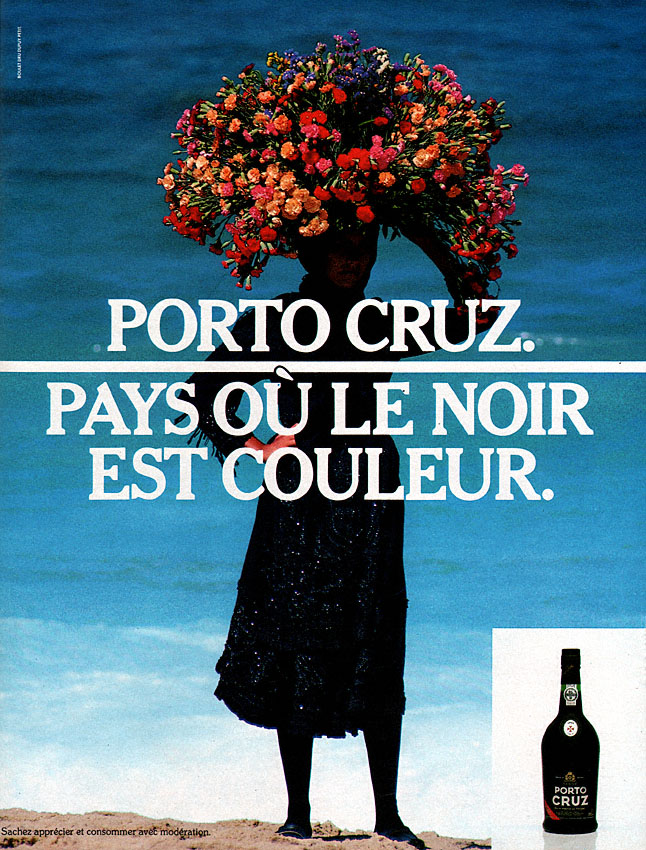 Publicité Porto Cruz 1986