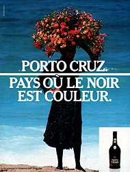 Publicité Porto Cruz 1986