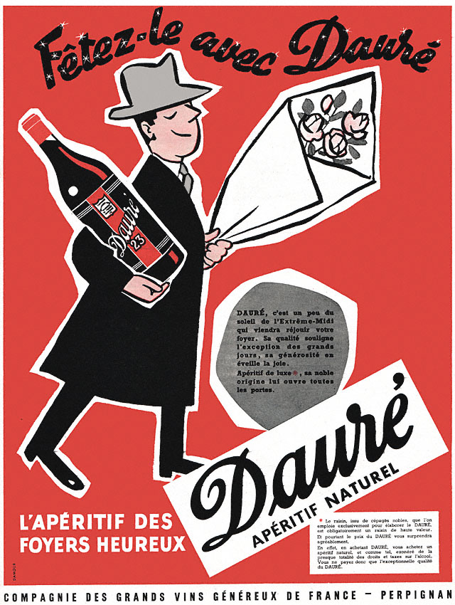 Publicité Daur 1953