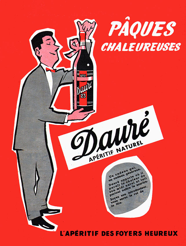 Publicité Daur 1954