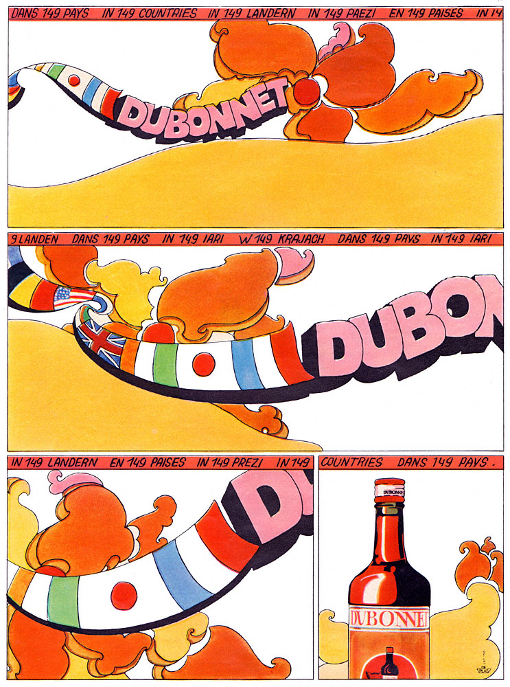 Publicit� Dubonnet 1969