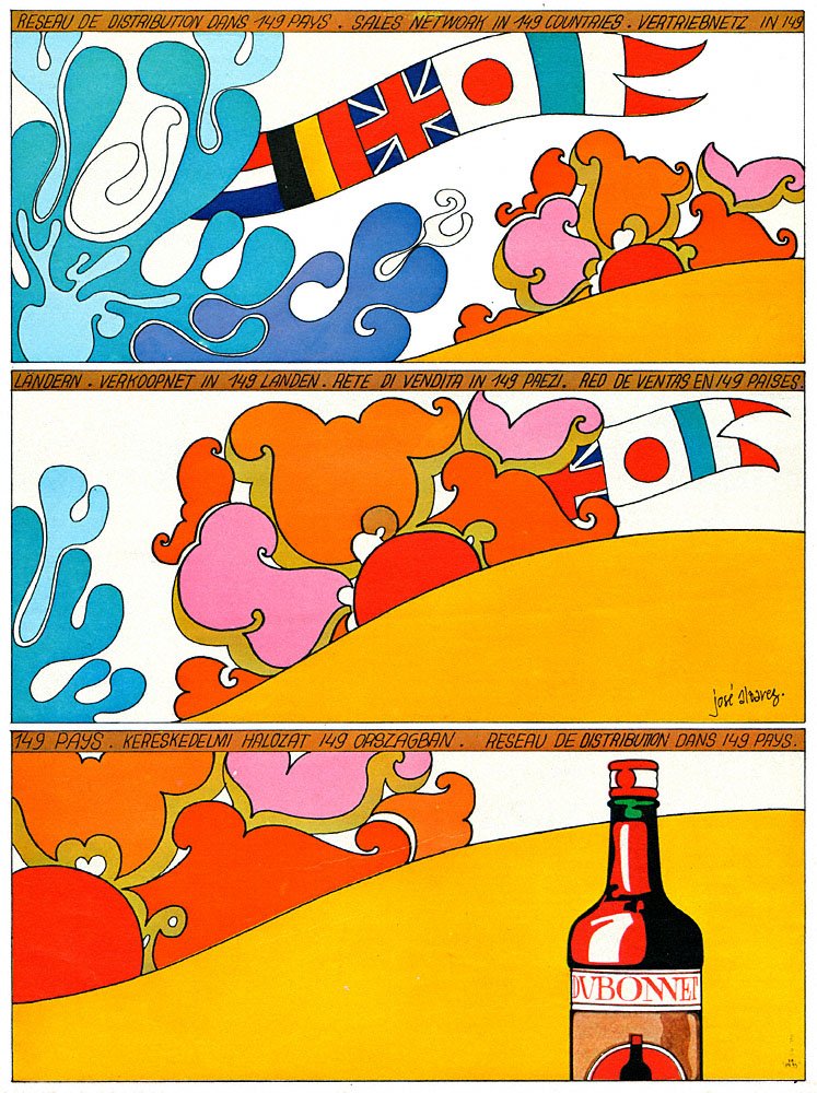 Publicit� Dubonnet 1969