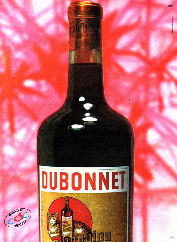 Publicité Dubonnet 1958