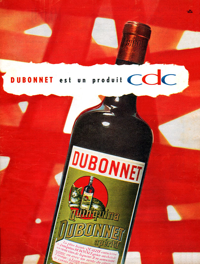 Publicité Dubonnet 1959