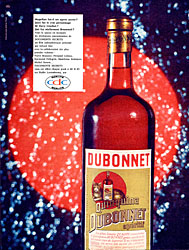 Publicit Dubonnet 1961