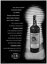 Publicit Dubonnet 1961