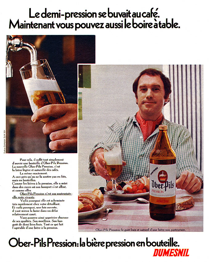 Publicité Dumesnil 1973