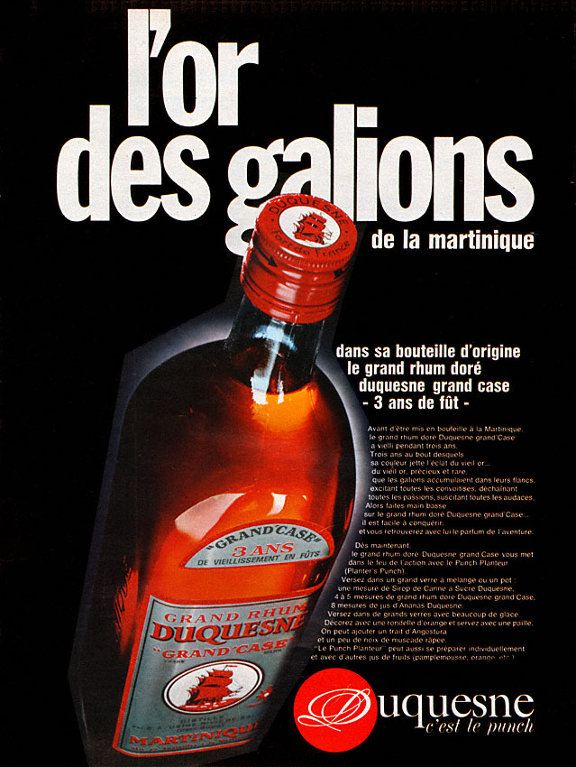 Publicité Duquesne 1969