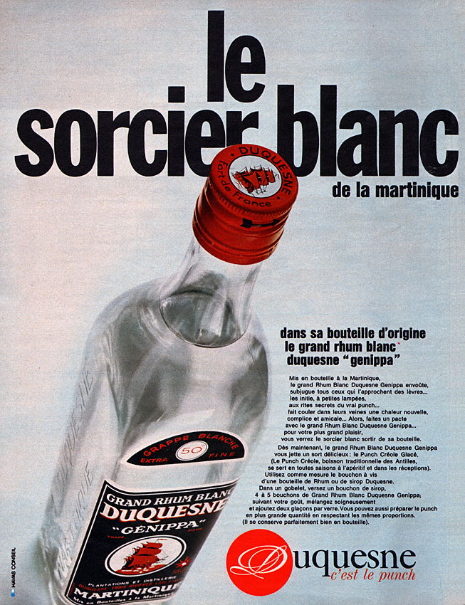 Publicité Duquesne 1971