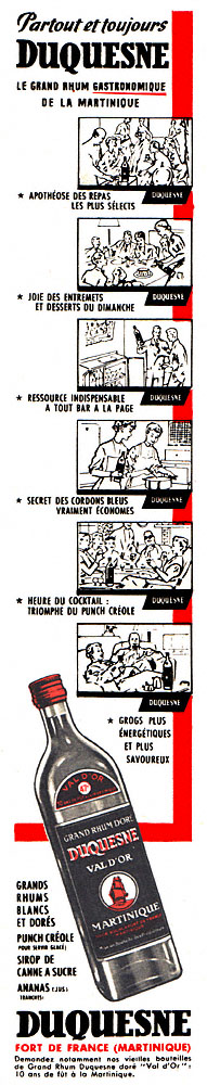 Publicité Duquesne 1959