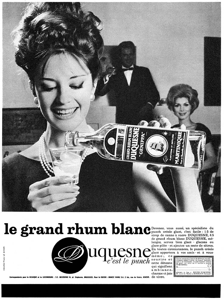 Publicité Duquesne 1963