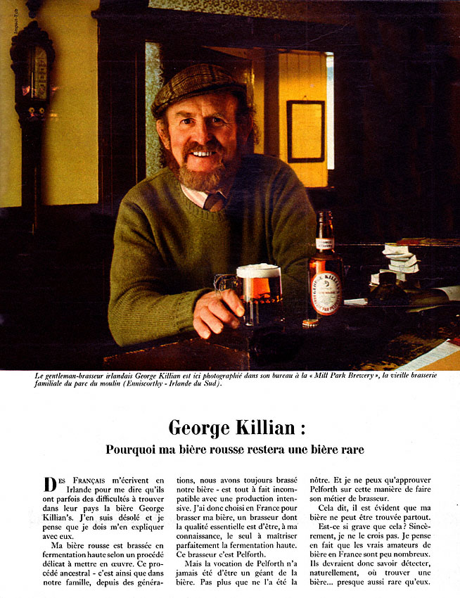 Publicité George Killian 1978