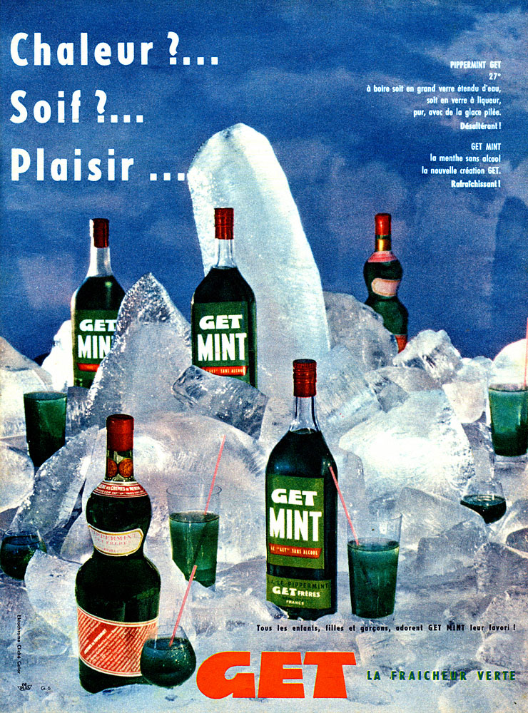 Publicité Get 1958