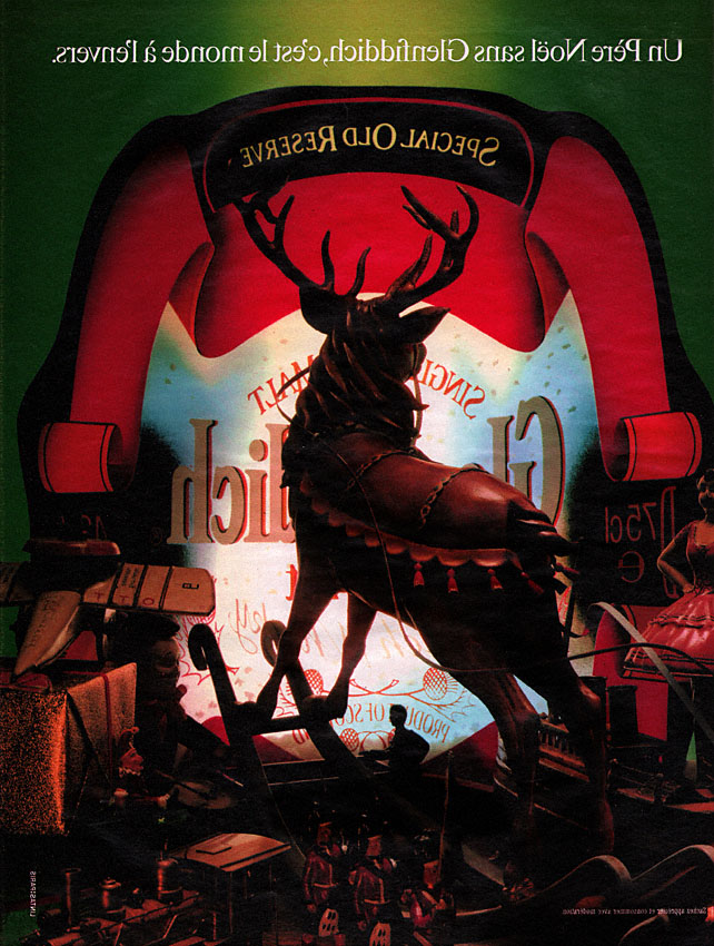Publicité Glenfiddich 1989