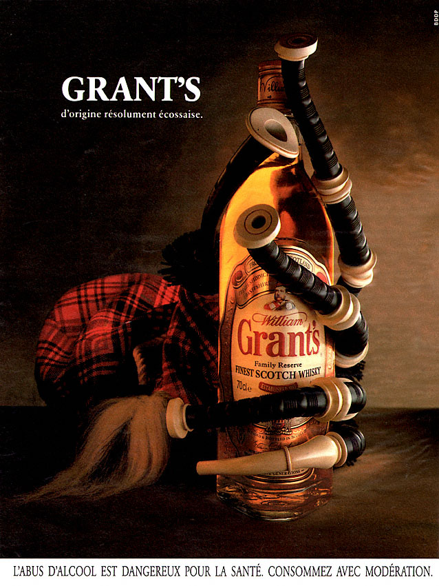 Publicité Grant's 1992