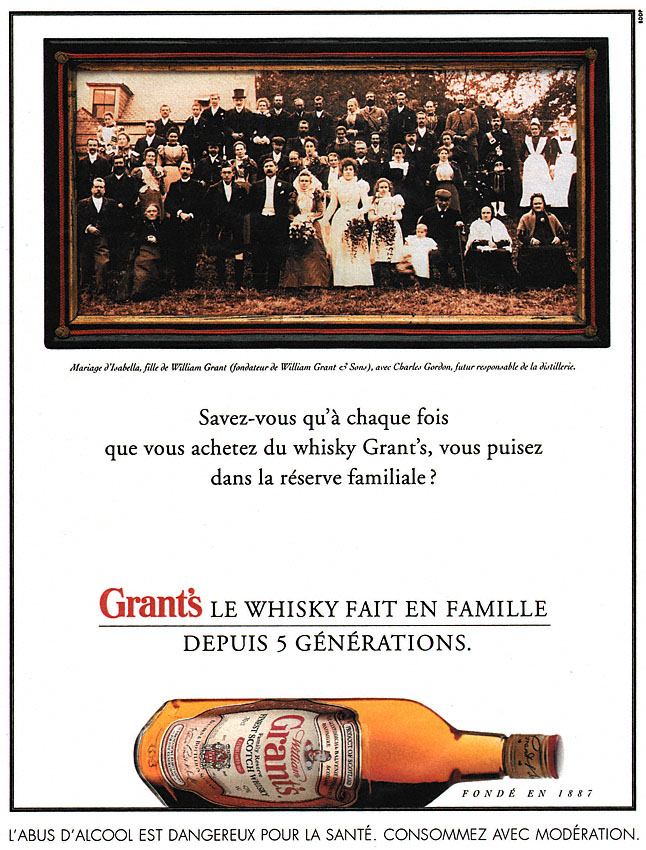 Publicité Grant's 1994