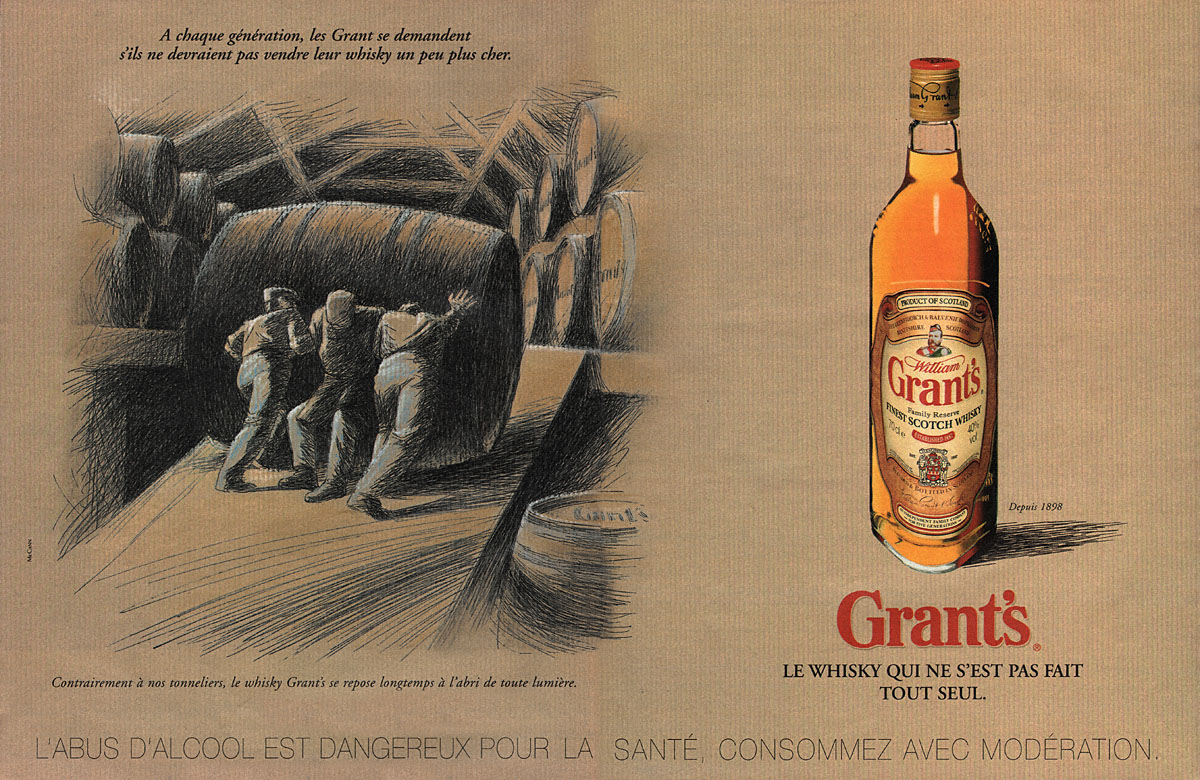 Publicité Grant's 1995