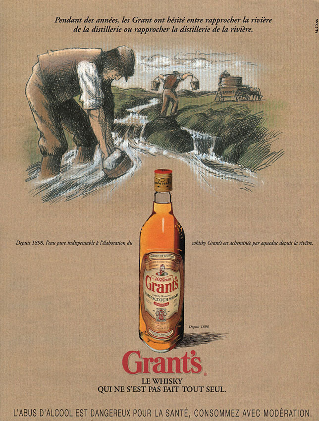 Publicité Grant's 1996