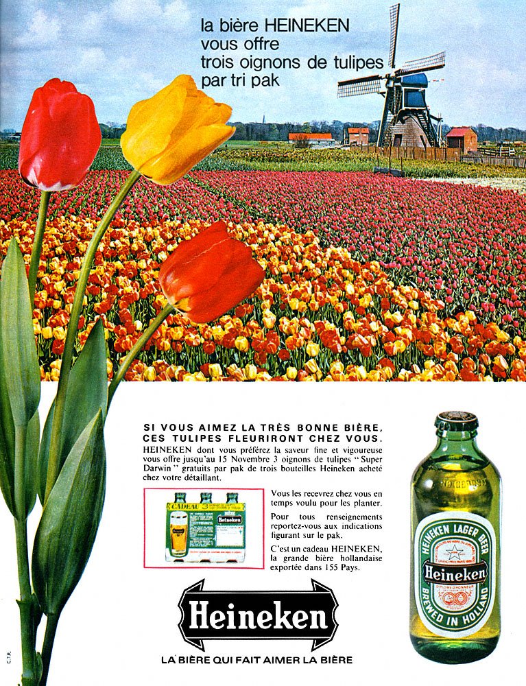 Publicit� Heineken 1969