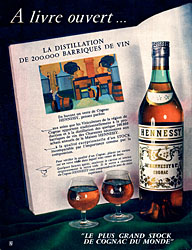 Publicit Hennessy 1959