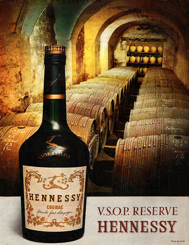 Publicit� Hennessy 1966