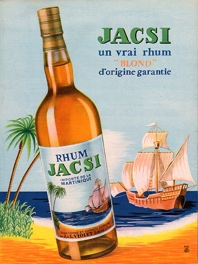 Publicité Jacsi 1956