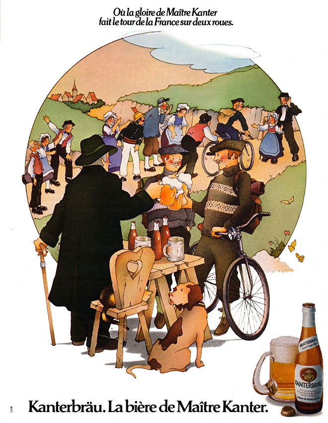 Publicité Kanterbru 1976