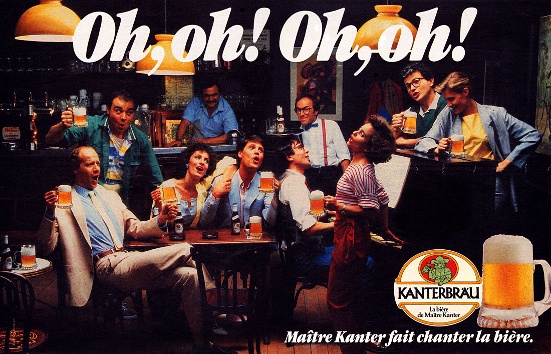 Publicité Kanterbru 1984