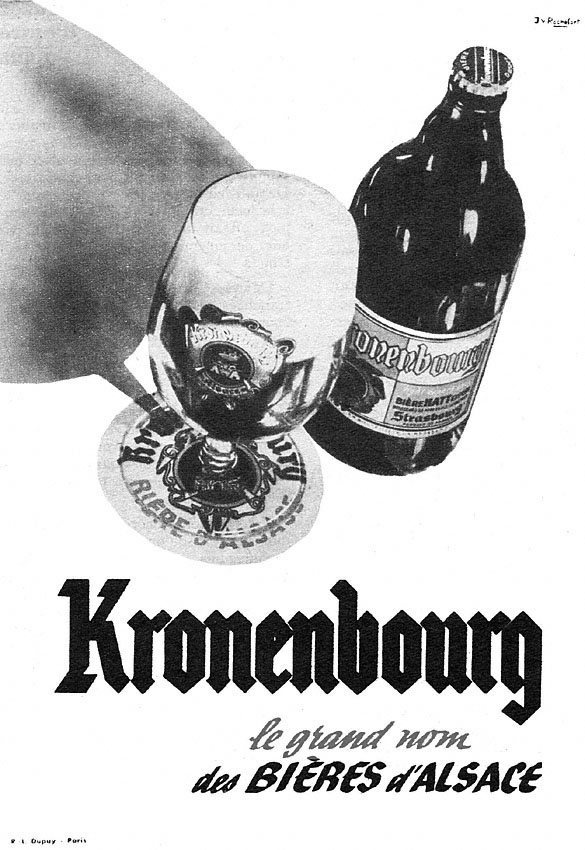 Publicité Kronenbourg 1951