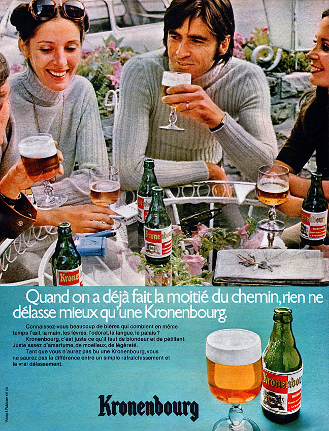 Publicité Kronenbourg 1971