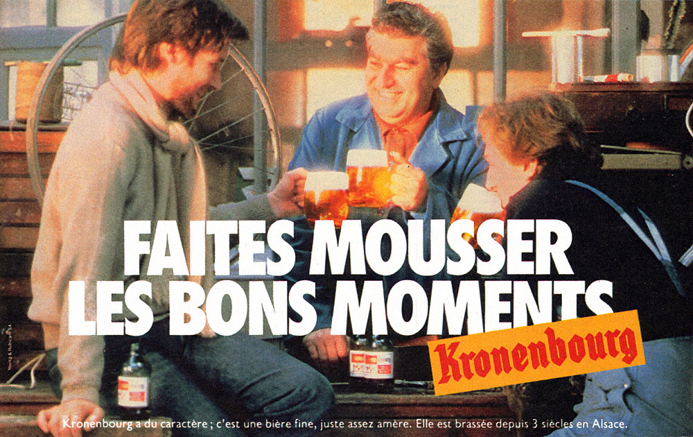 Publicité Kronenbourg 1982