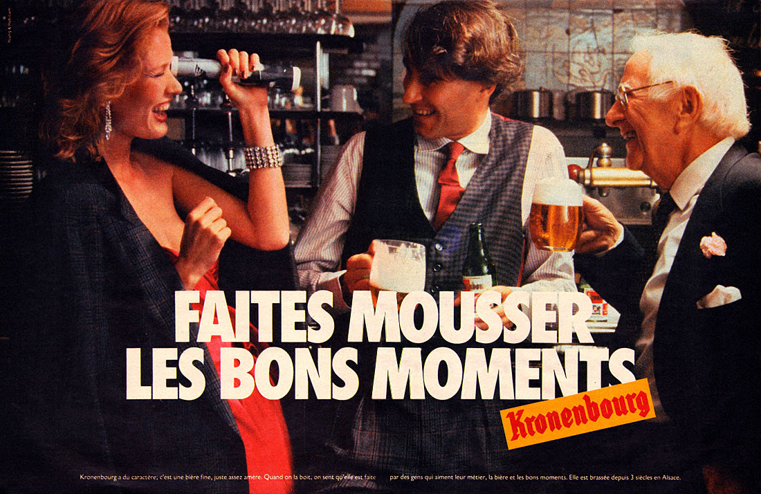 Publicité Kronenbourg 1984