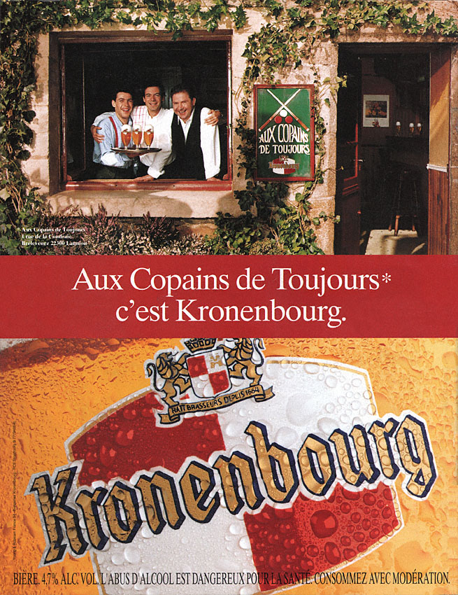 Publicité Kronenbourg 1995