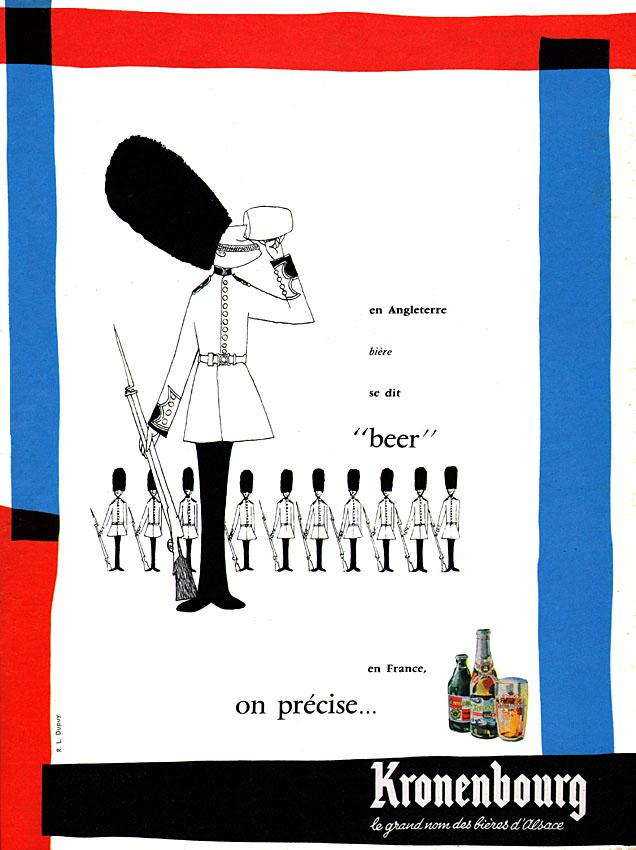 Publicité Kronenbourg 1959