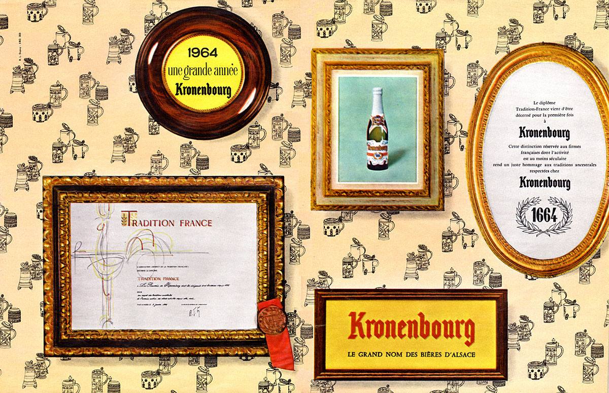 Marque Kronenbourg 1964