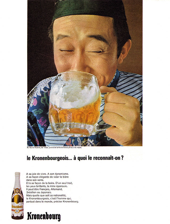 Publicité Kronenbourg 1966