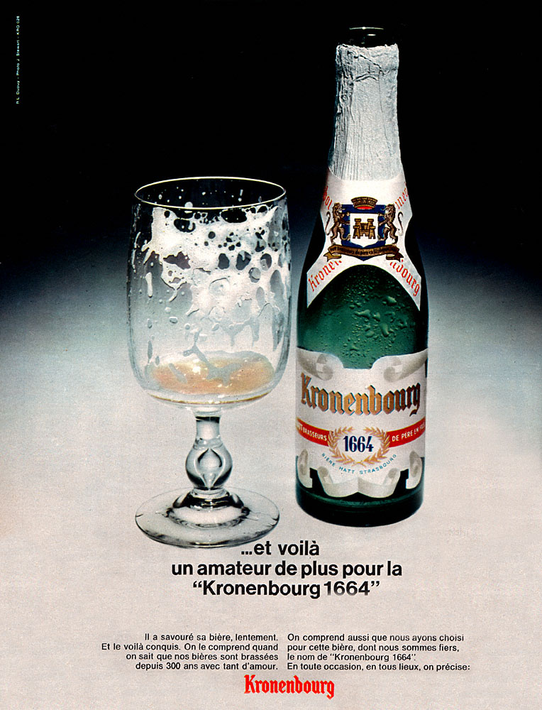 Publicit� Kronenbourg 1967