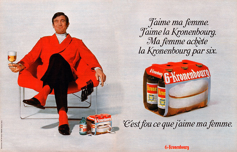 Publicité Kronenbourg 1968
